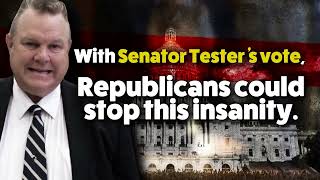 Senator Tester Allows Illegal Non Citizen Voting [upl. by Allemaj]