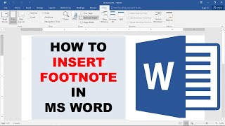 How To Insert a Footnote in Word 2024 [upl. by Naneik]