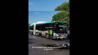 321 RATP 7  ratp idfm rera bus 30subscribers youby [upl. by Kendal608]