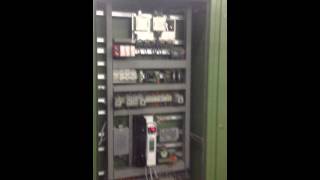 Rieter Unilap E30 Machine  Emerson inverter M200 [upl. by Resee358]