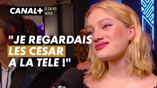 Nadia Tereszkiewicz révélation du film Les Amandiers  César 2023  CANAL [upl. by Stig]