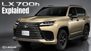 New 2025 Lexus LX 700h Explained [upl. by Ursas]