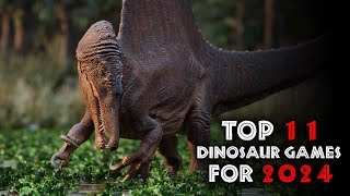 Top 11 BEST Dinosaur Games coming in 2024 [upl. by Llenrup]