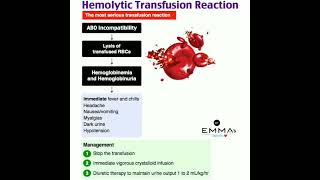 💠 Hemolytic transfusion reaction 💠 [upl. by Eiresed]