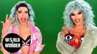 Behind The Scenes Wait What with Kimora Blac and Laganja Estranja [upl. by Mendy]