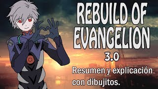 Resumiendo REBUILD OF EVANGELION 30 en 1 video [upl. by Eycal14]