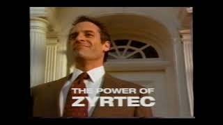 May 1998 Zyrtec Commercial [upl. by Saturday802]