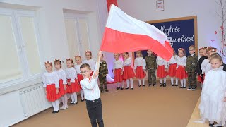 Patriotyczny Występ Przedszkolaków Święto Niepodległości w Przedszkolu Publicznym Nr 1 [upl. by Jeralee]