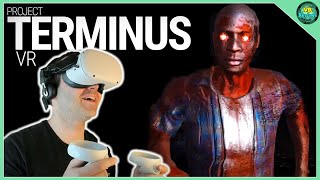 PROJECT TERMINUS VR Gameplay and Review for Oculus Quest Great 4 Player Coop Horror Game [upl. by Mauceri]