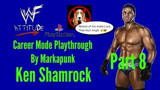 WWF Attitude PS1 Career Mode Playthrough By Markapunk  Ken Shamrock Part 8 [upl. by Halland]