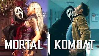 Ghostface Easter Eggs amp Movie References  Mortal Kombat 1 Khaos Reigns [upl. by Llyrpa319]