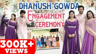 Dhanush Gowda Engagement ⚭  Dhanush Gowda  Geetha  Kannada Vlogs  bhavyagowda670 [upl. by Avot]