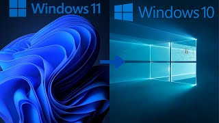 Downgrading Windows 11 to Windows 10 [upl. by Halyahs]