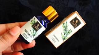 Essential Oil  Rosemary Essential Oil  Review in Hindi  Affordable  Purpllecom [upl. by Noirred285]