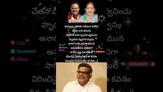 sirivennela songs  vidhata talapuna  kviswanath  sirivennelasitaramasastri BALASIVA493 [upl. by Akit]