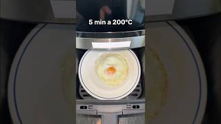 3 FORMAS de hacer HUEVO en AIR FRYER huevo [upl. by Amaris]