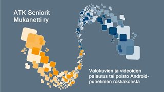 Valokuvien ja videoiden palautus tai poisto Androidpuhelimen roskakorista [upl. by Whitcomb243]