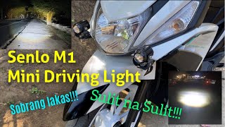 Senlo M1 Mini Driving Light  Sample Test Video [upl. by Ravel]