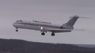 McDonnell Douglas DC9  Landing amp Takeoff [upl. by Anoli]