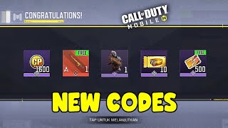 NEW CODM NEW WORKING REDEEM CODES 2024  COD MOBILE CP REDEEM CODES 2024 [upl. by Dust]