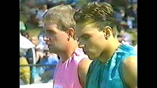 Steve Brimacombe off scratch wins SF6 of the 1994 Stawell Gift [upl. by Yahsan]