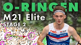 ORINGEN 2024 STAGE 2 ⎸ Headcam Orienteering M21 Elite [upl. by Julius118]