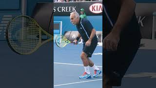 Mansour Bahrami has the ultimate tennis hack 😂🤣 Shorts shortsvideo youtubeshorts [upl. by Haydon586]