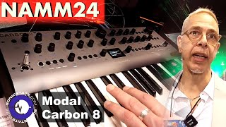 NAMM 2024  Modal  Carbon 8 [upl. by Babbette509]