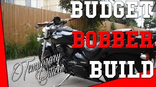 Suzuki Boulevard M50 Bobber Build Ep1 [upl. by Katherin115]