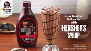 Hersheys Syrup  Chocolate Syrup with Glass Garnish [upl. by Eiznyl988]