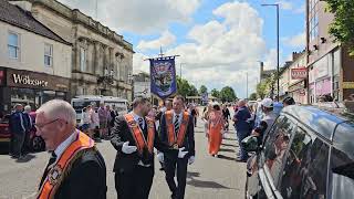 Central Scotland Boyne Celebrations In Airdrie Full Parade 06072024 [upl. by Chrisoula496]