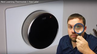 Nest Learning Thermostat 1 Year Later [upl. by Lazarus273]