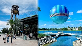 Disney Springs LIVE tour  Florida [upl. by Yreffeg488]