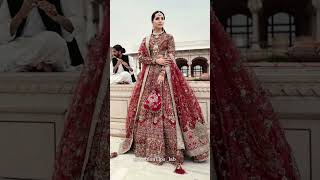 Bridal Lehenga 👰♥️ youtubevideo viralvideotrending bridal wedding fashionTipslab [upl. by Eirolav]