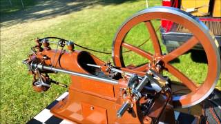 Model Steam and Gas Engines at Rough and Tumble Show 2015 in Kinzers PA [upl. by Dunton]