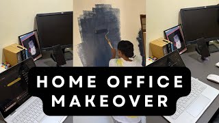 Home Office Makeover Part 1 [upl. by Aramot415]