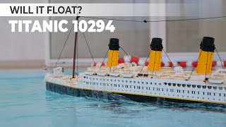 Will 10294 LEGO® Titanic float [upl. by Katsuyama]