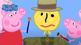 Peppa Pig Full Episodes  Mr Scarecrow  Cartoons for Children [upl. by Adamski]