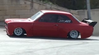 LOUD Escort MK2 Amazing Fiat X19 old VW Beetle  incl fast Onboard Video Hillclimb Kalkara Malta [upl. by Namaj]