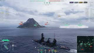 World of Warships  Fuso  Bottom Tier  A Decent Enough Game As A Lowest Tier Ship [upl. by Jorgenson]