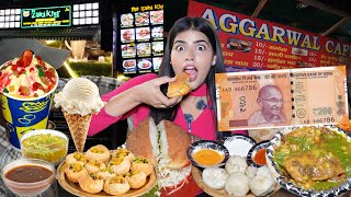 Rs 200 Street Food Challenge  Noida Food Challenge [upl. by Ailimat]