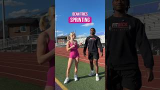 LEARNING HOW TO SPRINT Part 1 shorts training sprinting gymnast [upl. by Emor]