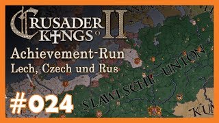 Crusader Kings 2 👑 Lech Czech und Rus  Russkaya Pravda  024 👑 MegaAchievement Run Deutsch [upl. by Dorkas]