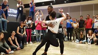 Tony Pirata amp Lydia Laprade 2  Kizomba Open Festival 2018 [upl. by Cele]