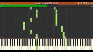 FNAF World  Pinwheel Circus on Synthesia Piano [upl. by Mitzl]