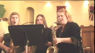 Allegro from Divertimento II for Saxophone Trio [upl. by Watt]