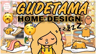 GUDETAMA HOME DESIGN 💛 TOCA BOCA 🌎 [upl. by Etnoved519]