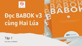 Series Đọc BABOK cùng Hai Lúa Tập 1  Giới thiệu về BABOK [upl. by Embry464]