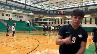 CA vs Ridgewood VarsityJV Boys Volleyball [upl. by Dnarud]