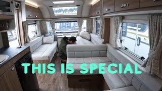 8ft wide 6 berth caravan with a fixed bed for sale [upl. by Ekalb]